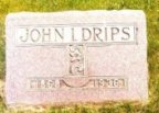John Dripps tombstone