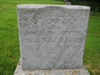 Clara Jeffers tombstone
